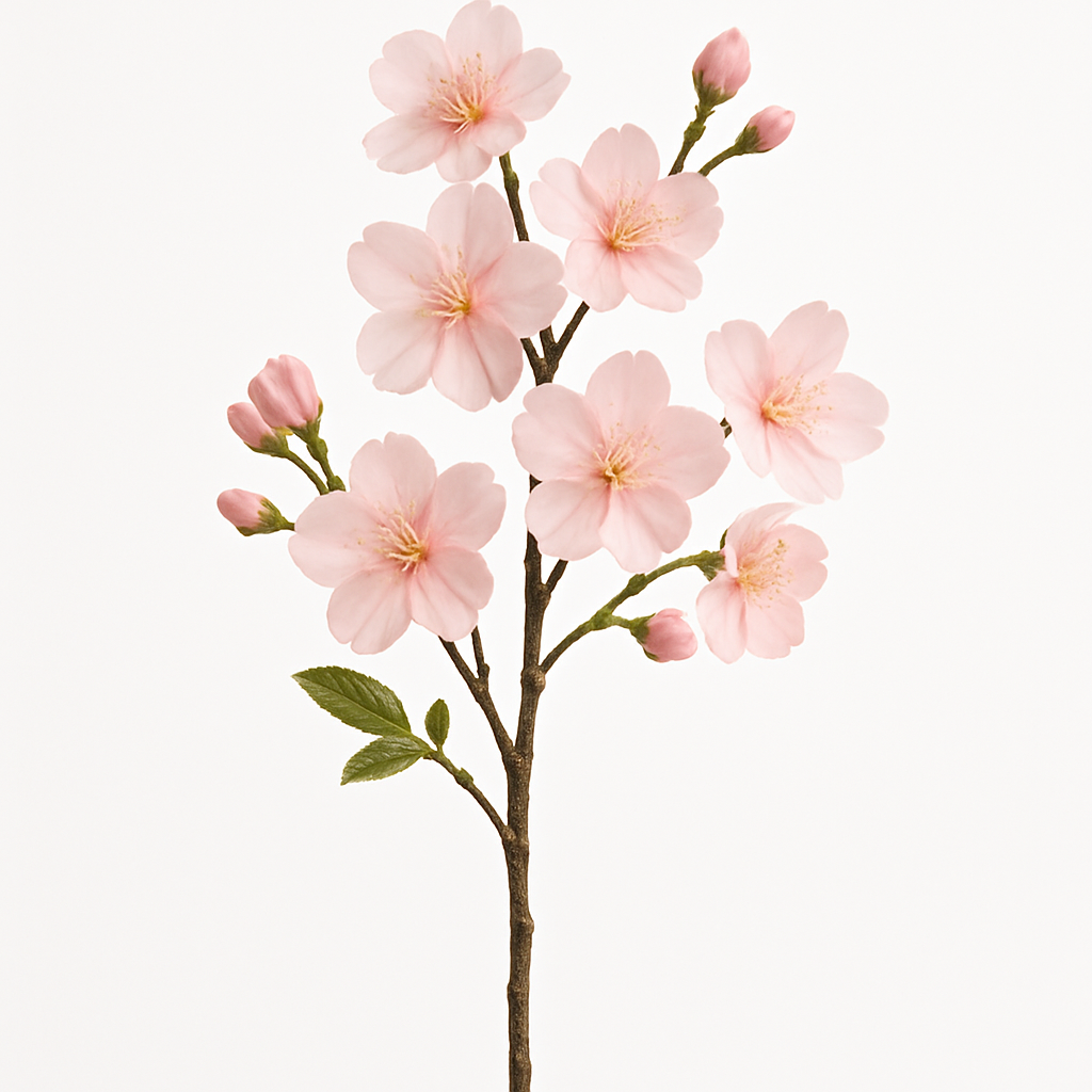 Kunstpflanzen-Set – 10 Stück | Kirschblüte