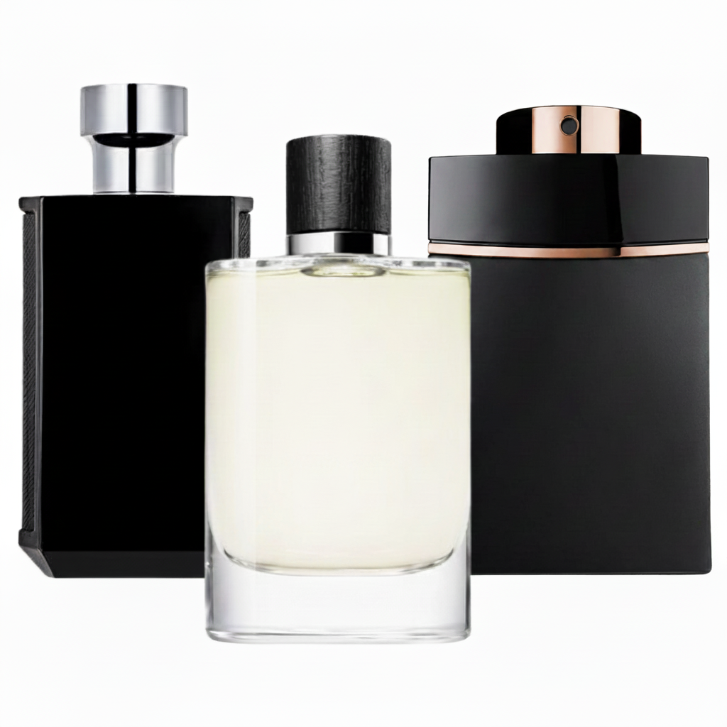 SET MIT 3 Düfte: Orientalischer Herrenduft, Frischer Aquatischer Duft und Intensiver Eleganter Herrenduft (Eau de Parfum)