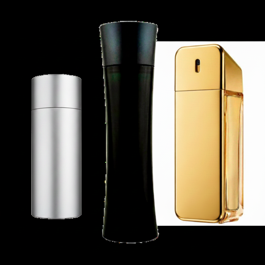SET MIT 3 Düfte: Herrenduft NYC, Luxus-Herrenparfüm Gold und Eleganter Herrenduft (Eau de Parfum)