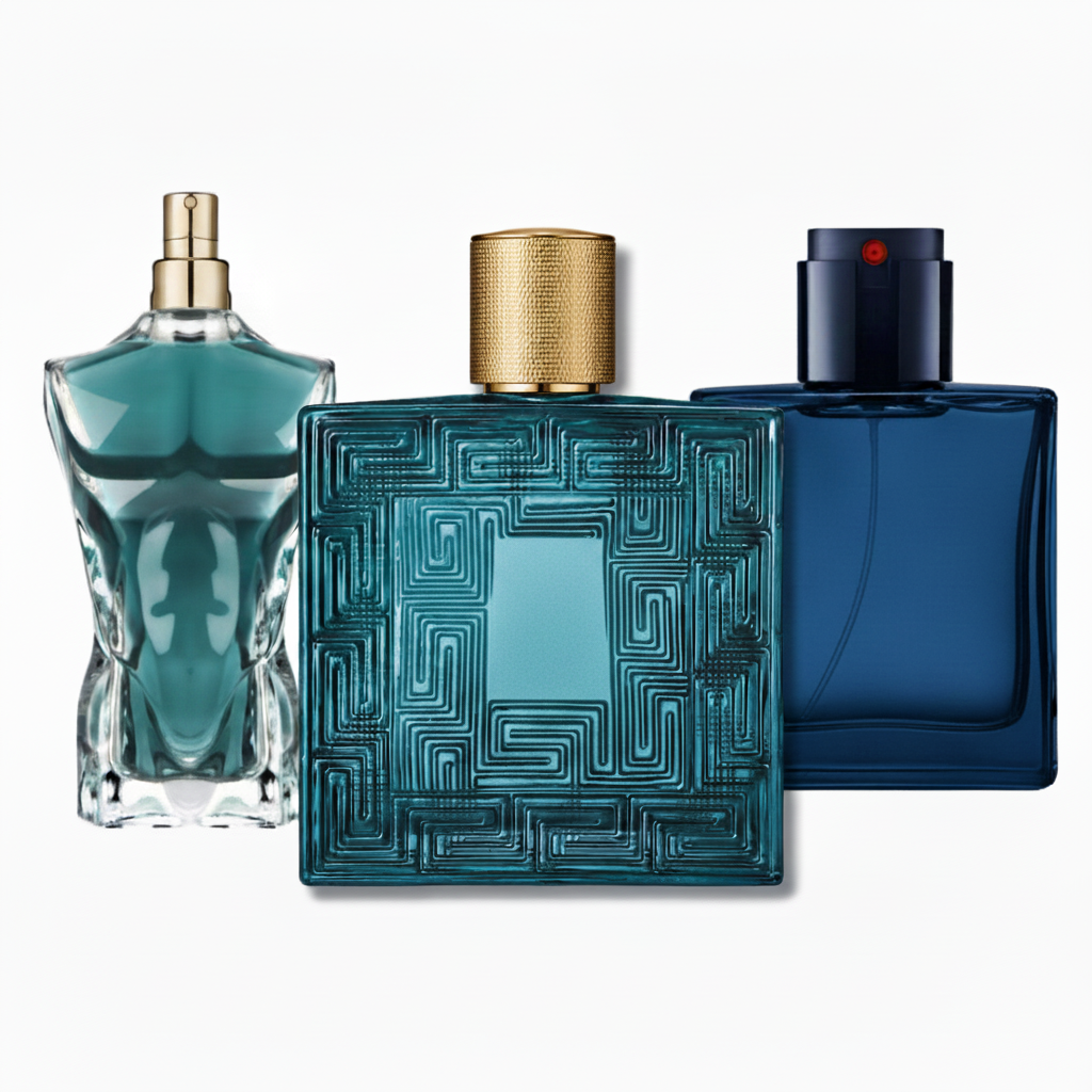 SET MIT 3 Düfte: Herren Eau de Parfum Collection - Frische, Holzige und Aromatische Düfte