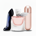 SET MIT 3 Düfte: Blumiger Damenduft, Gourmand-Duft und Fruchtiger Roséduft (Eau de Parfum)
